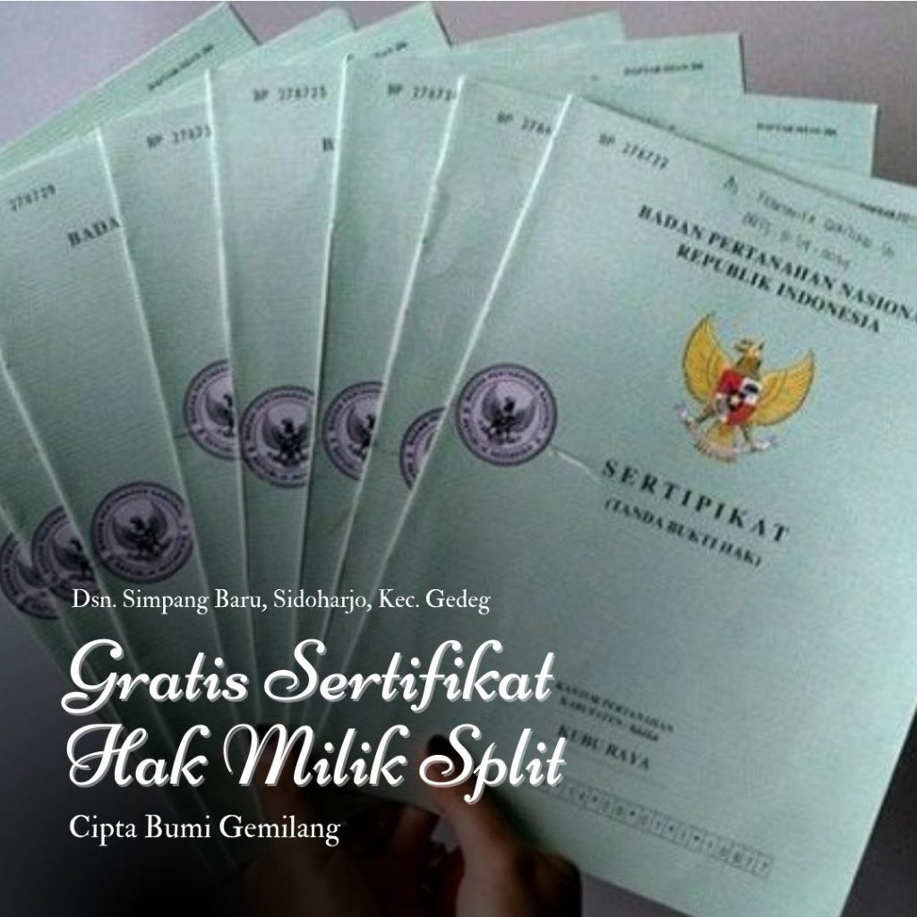 cipta_bumi_gemilang_gratis_shm_split