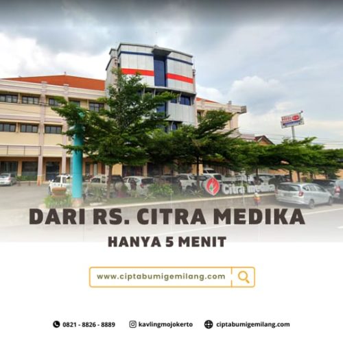 5 menit dari RS Citra Medika